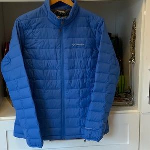 Blue Columbia Puff Coat